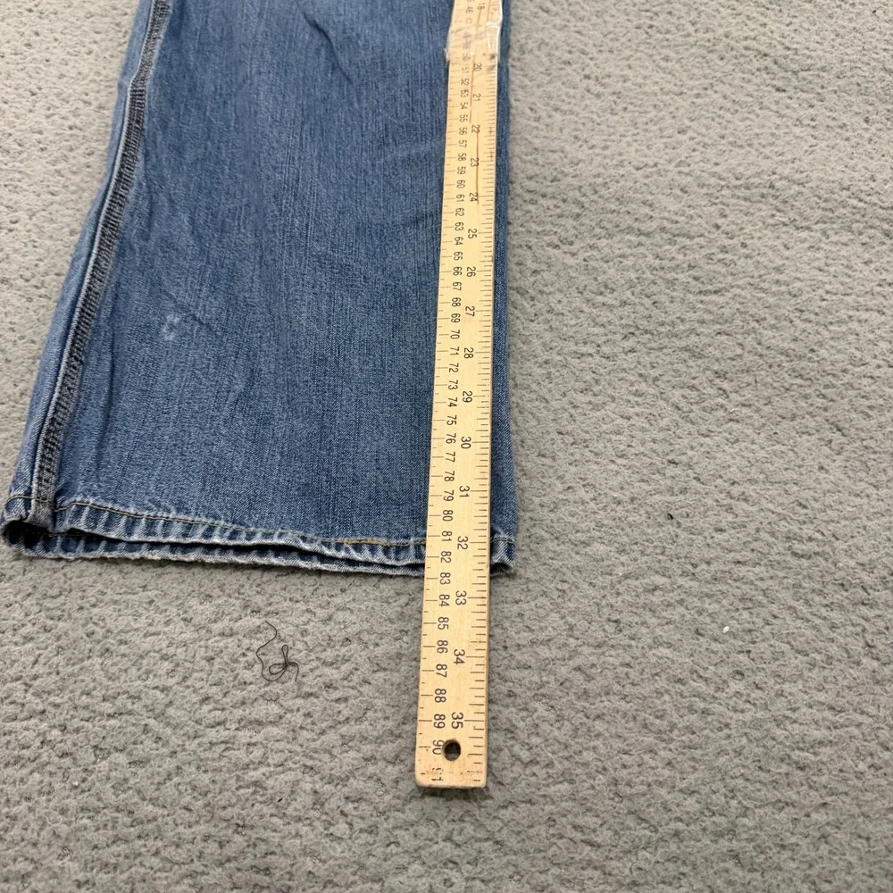 Levis Carpenter Jeans Mens 36x34 Medium Wash Blue Loose Fit Utility Workwear Y2K